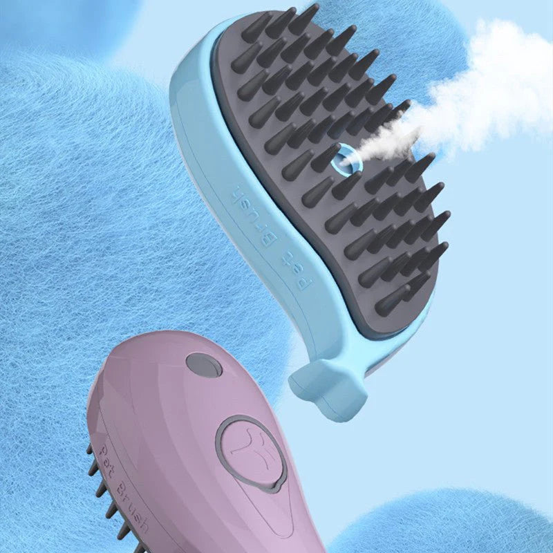 PawMist™ 3-in-1 Pet Grooming Brush – Spray Massage Comb for Dogs & Cats