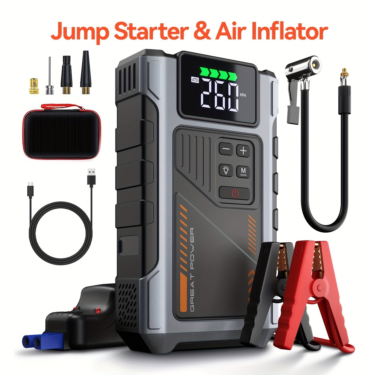 3500A Portable Wireless Car Air Compressor