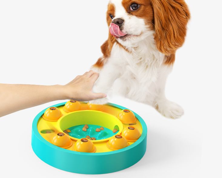 PlayMeal™ Interactive Slow Food Bowl – Puzzle Feeder Toy for Healthy Eating & Mental Stimulation