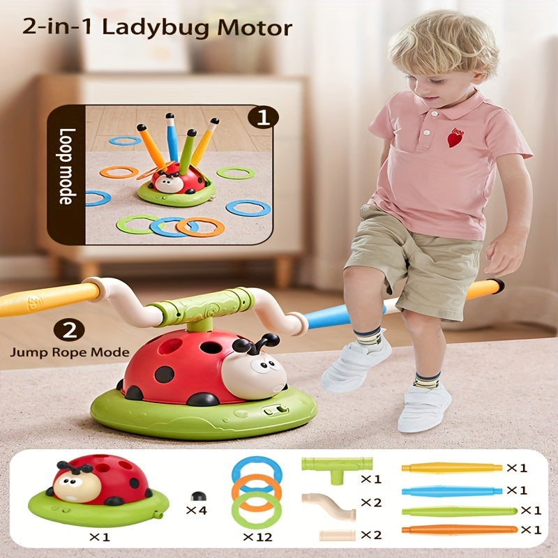 3-in-1 Ladybug Motor Exercise Machine
