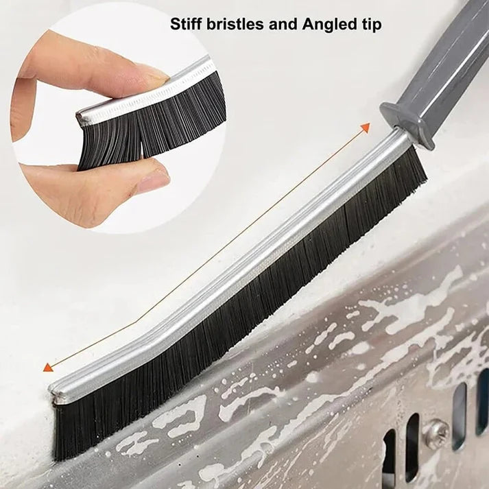 Hard Bristled Crevice Cleaning Brush - Buy 1 Get 1 Free