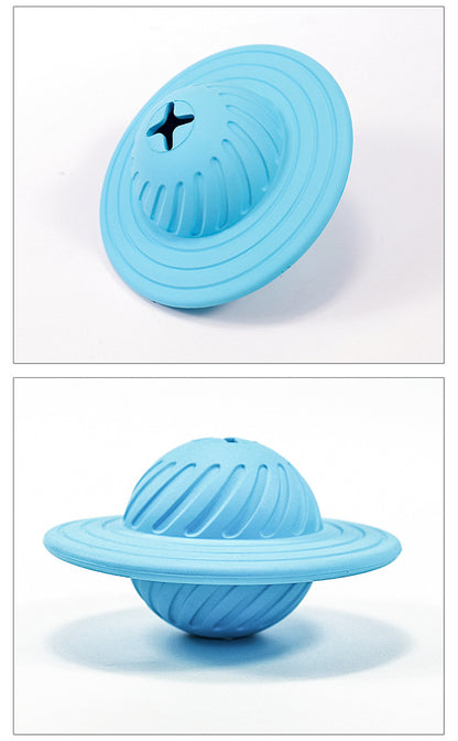 SnackSpin™ Flying Disc Dog Toy – Multi-Function Treat Dispenser & Bite-Resistant Pet Toy