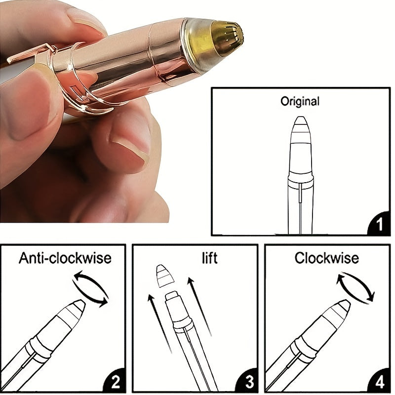 Rechargeable Eyebrow Razor, 1pc