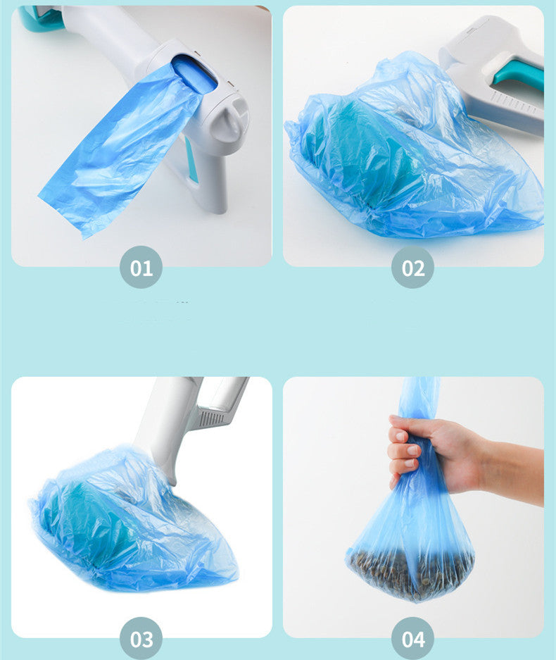 QuickScoop™ Portable Pet Poop Collector – Plastic Hygienic Waste Picker for Dogs & Cats