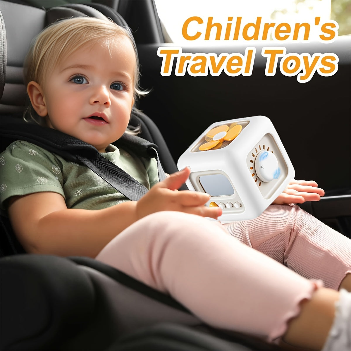 6-Sided Busy Cube for Kids