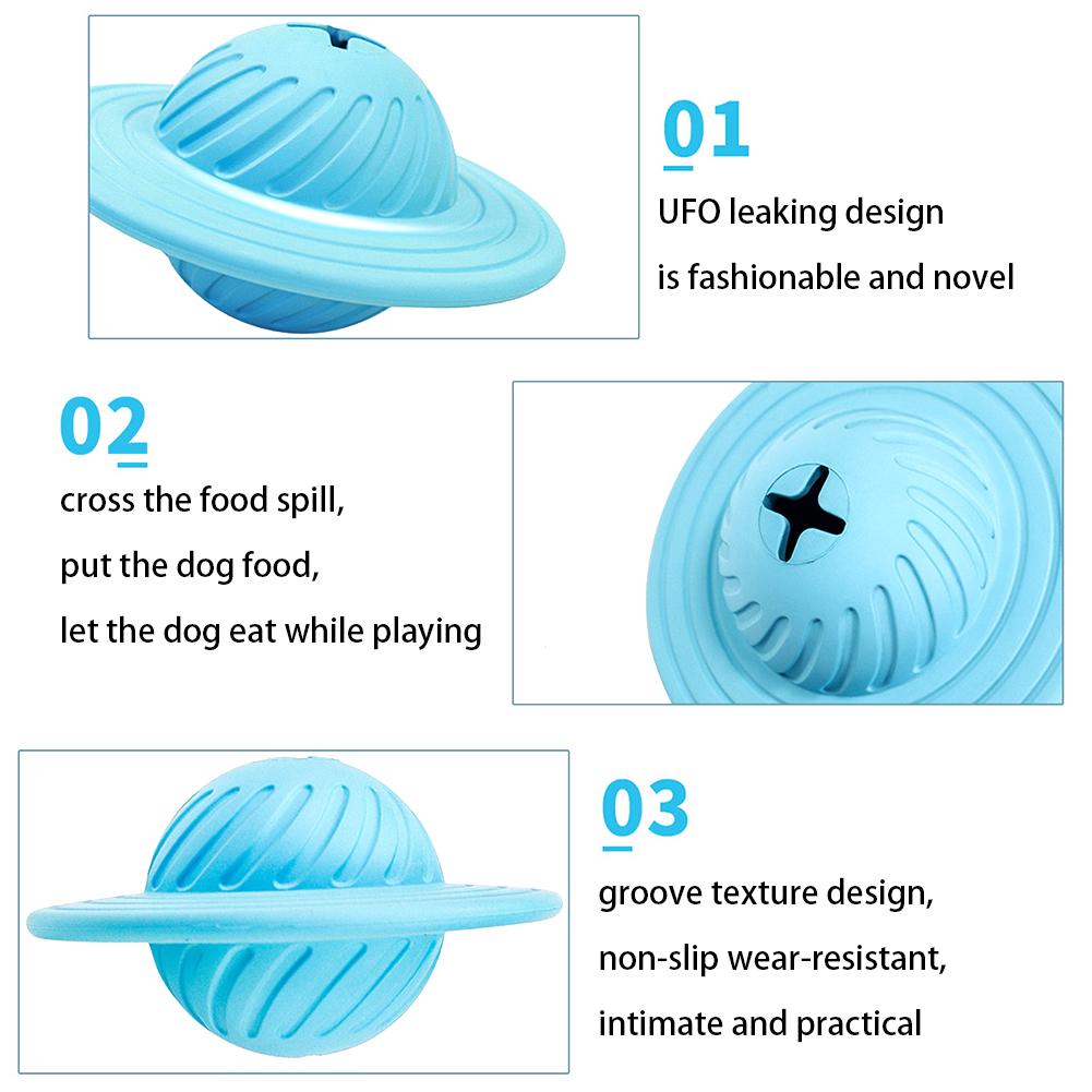 SnackSpin™ Flying Disc Dog Toy – Multi-Function Treat Dispenser & Bite-Resistant Pet Toy