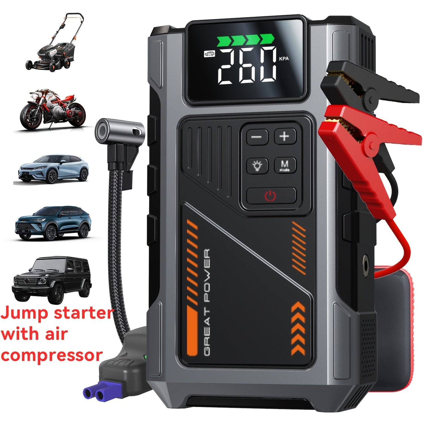 3500A Portable Wireless Car Air Compressor