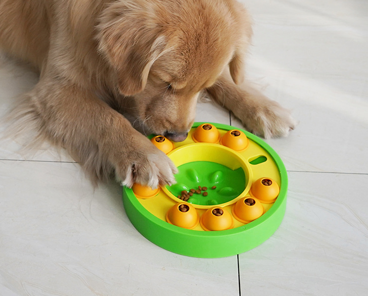 PlayMeal™ Interactive Slow Food Bowl – Puzzle Feeder Toy for Healthy Eating & Mental Stimulation