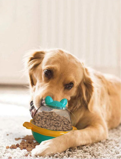 SnackTumbler™ Interactive Dog Treat Dispenser – Leakage Food Feeder Puzzle Toy
