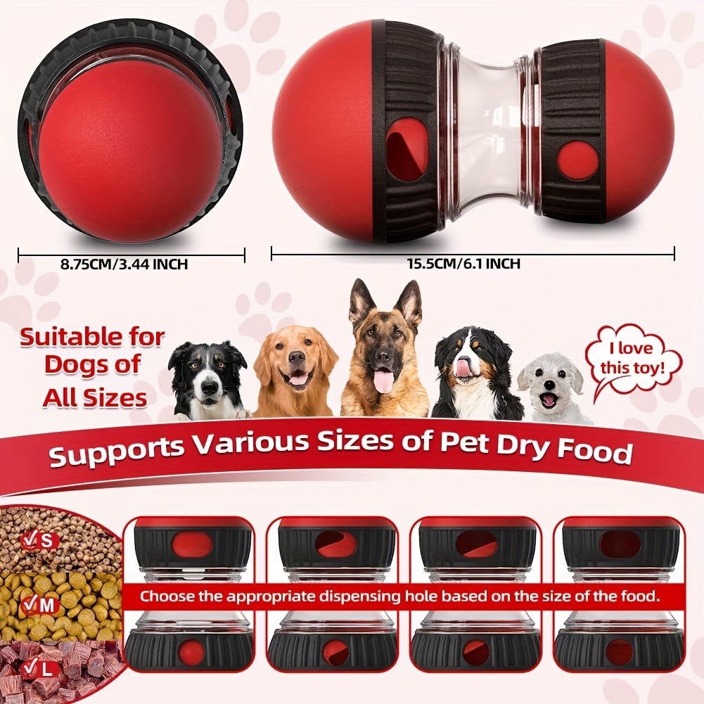 Durable Interactive Dog Treat Dispenser Toy