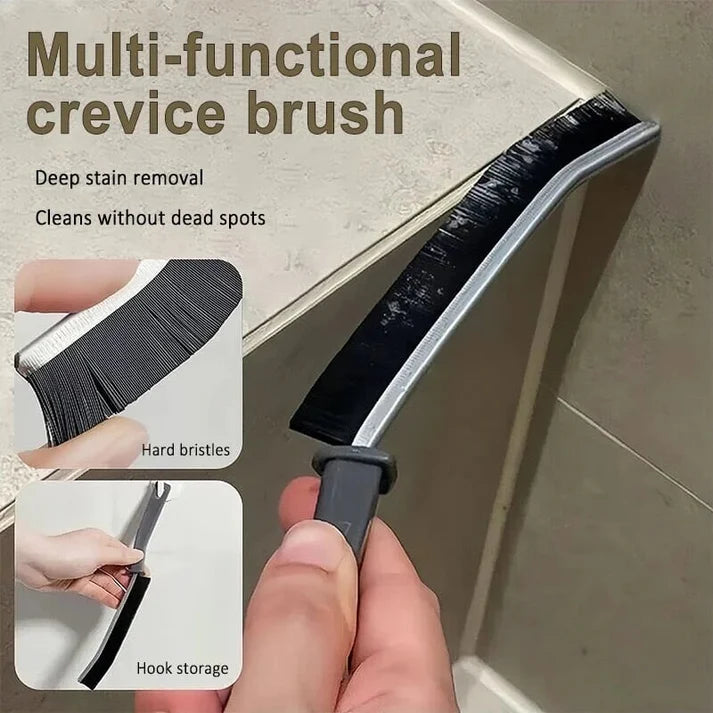 Hard Bristled Crevice Cleaning Brush - Buy 1 Get 1 Free