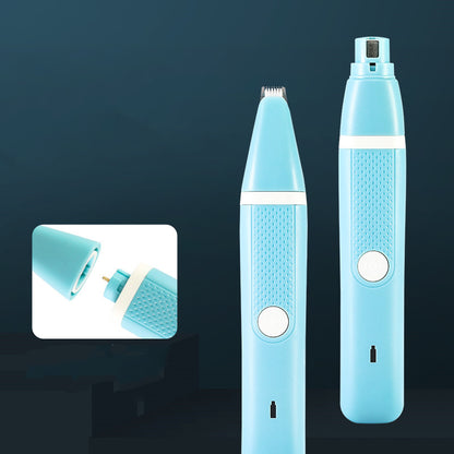 PetStyle™ Cordless Grooming Tool – Nail Polisher and Hair Trimmer for Dogs & Cats