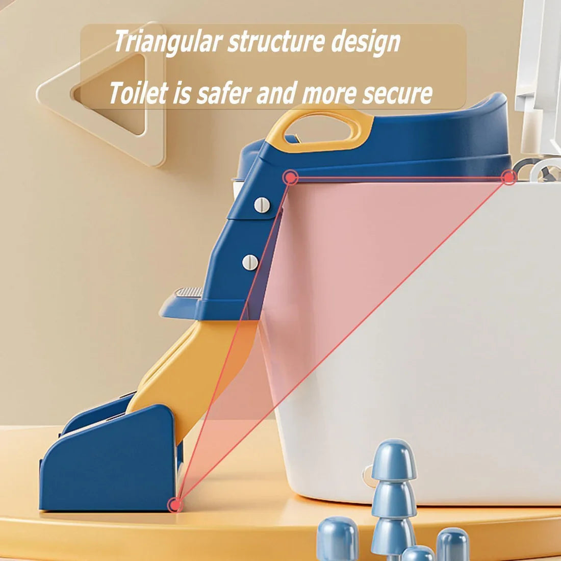 SafeSteps™ Premium Toddler Potty Training Ladder Seat