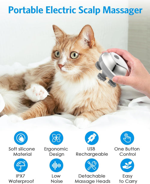 SpaPaws™ Electric Dog & Cat Massager