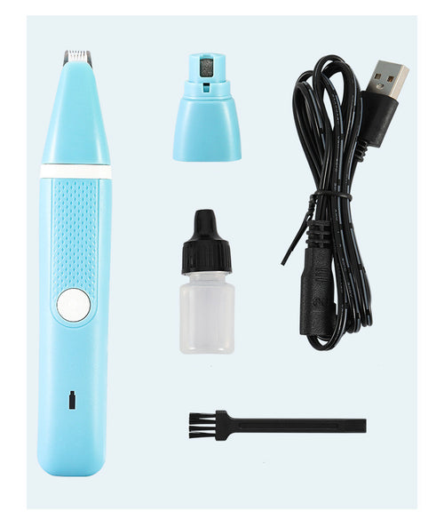 PetStyle™ Cordless Grooming Tool – Nail Polisher and Hair Trimmer for Dogs & Cats