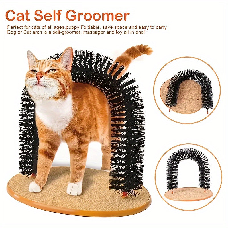 1pc Grooming Brushes And Tickle Toys
