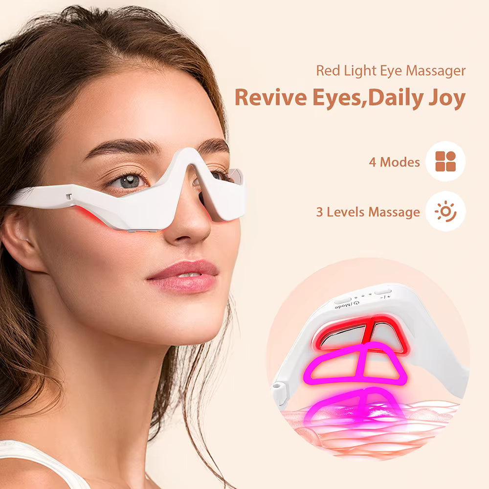 3D Eye Massager Under Eyes Red Light Therapy