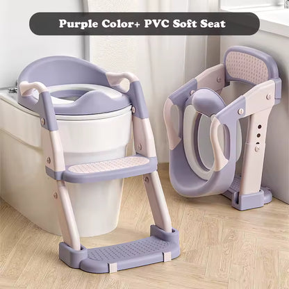 SafeSteps™ Premium Toddler Potty Training Ladder Seat