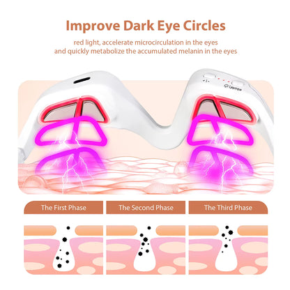 3D Eye Massager Under Eyes Red Light Therapy