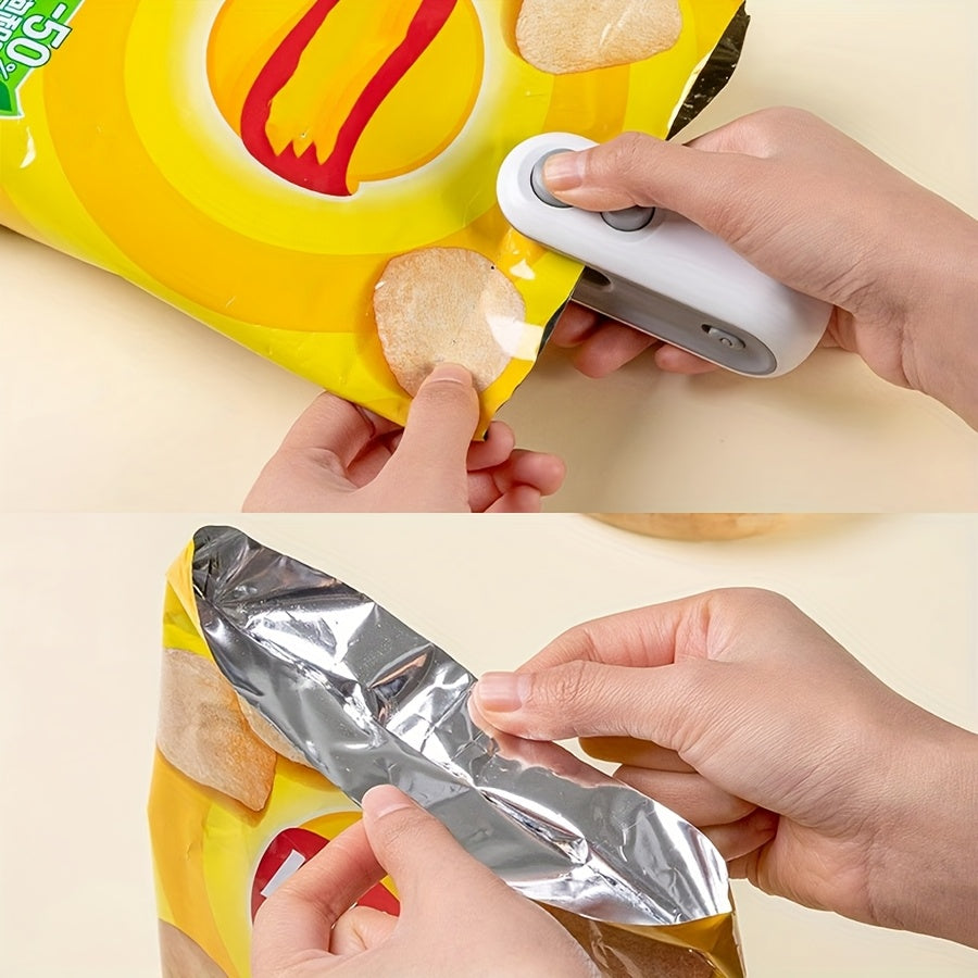 1pc Portable Mini Snack Packaging Bag Sealer