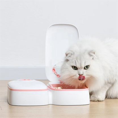 PetFeast™ Smart Automatic Pet Feeder – Timer Food Dispenser with Stainless Steel Bowl for Cats & Dogs