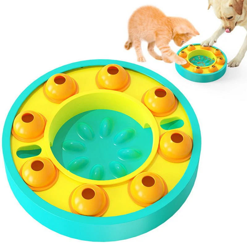 PlayMeal™ Interactive Slow Food Bowl – Puzzle Feeder Toy for Healthy Eating & Mental Stimulation