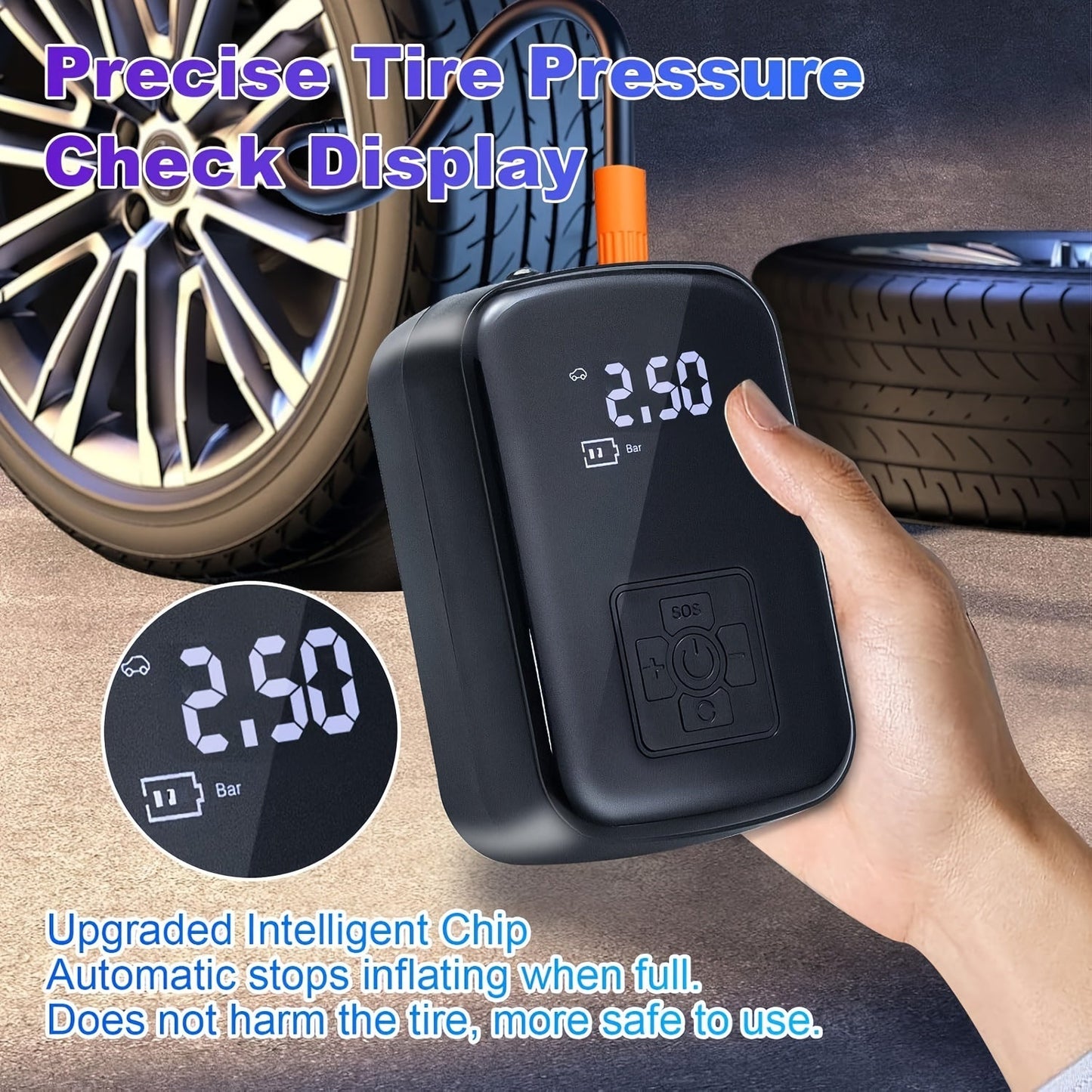 A Portable Car Air Compressor