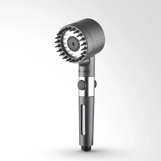 The Pure Showerhead™ - 3-Mode Adjustable High Pressurized Filter Shower Head with Massage Brush Rain Faucet - Bathroom Shower Accessories