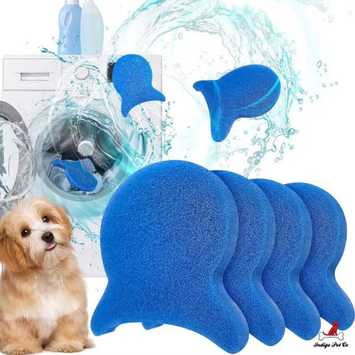 FurClean™ Laundry Pet Hair Remover – Reusable Fish-Shape Hair Catcher (6 Pack)